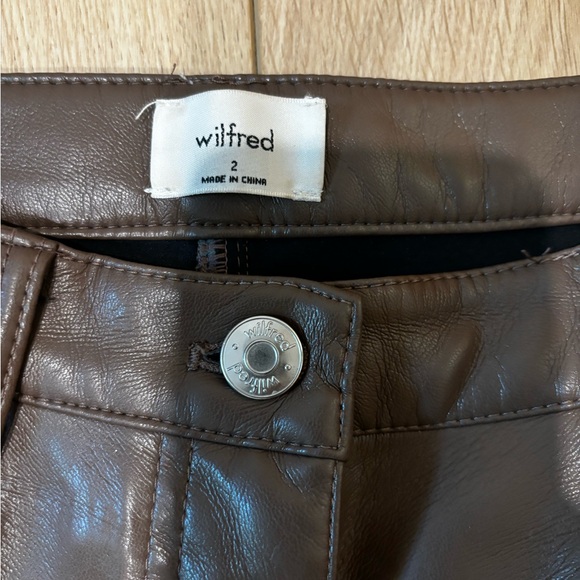 Aritzia Melina Leather Pants - Picture 4 of 4